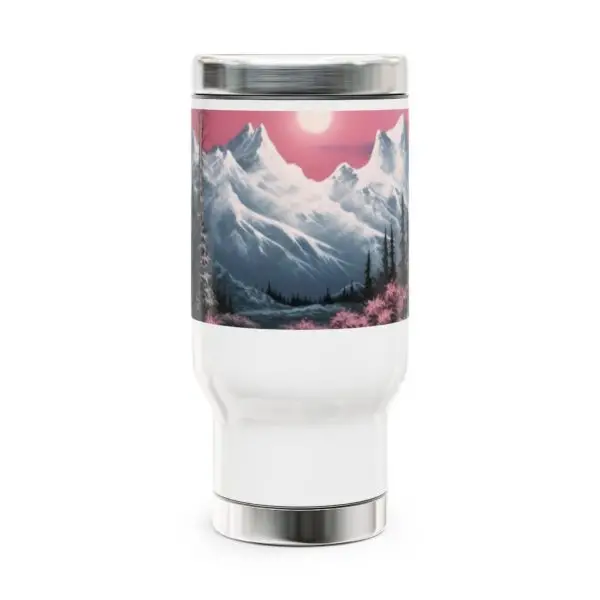 Majestic Alaskan Mountains Tumbler Mug