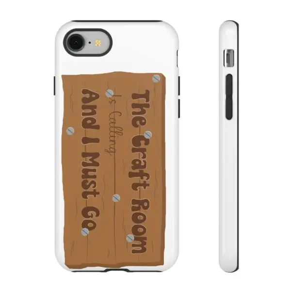 Craft Room Phone Case - "The Craft Room Calling" for Crafters and DIY Enthusiasts